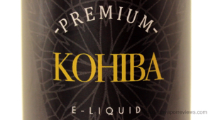 Kohiba Tobacco E-Liquid Line Label